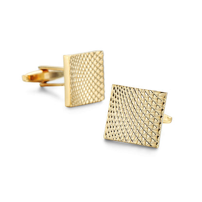 Square Textured Cufflinks