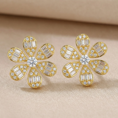 Sterling Silver 13mm Stud Earrings