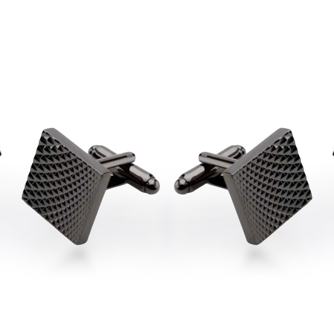 Square Textured Cufflinks