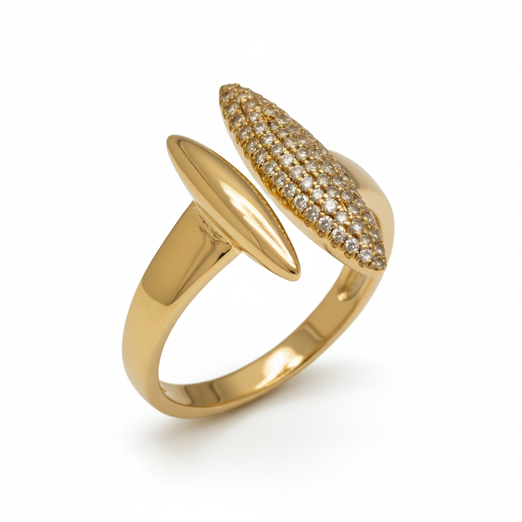 14K Gold Diamond Ring - 0.20 TCW