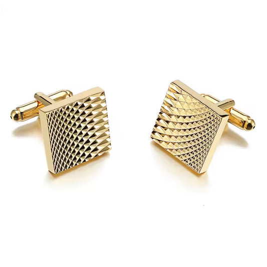Square Textured Cufflinks