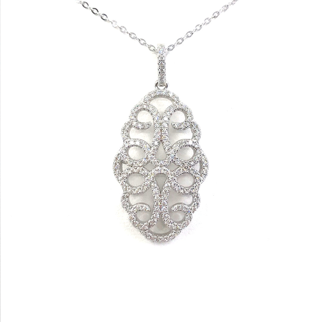 Sterling Silver Pendant - HK Jewels