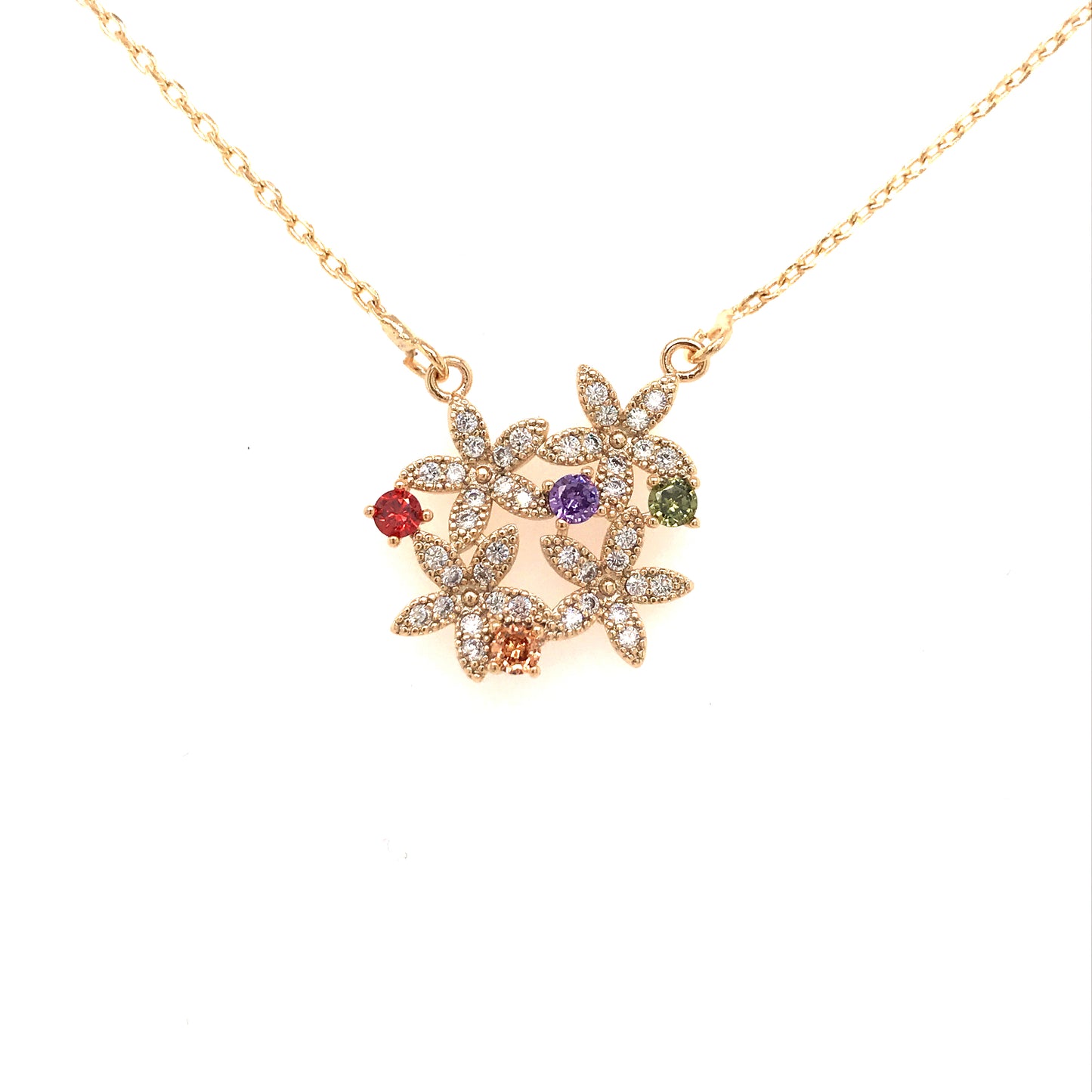 Flowers Necklace - HK Jewels
