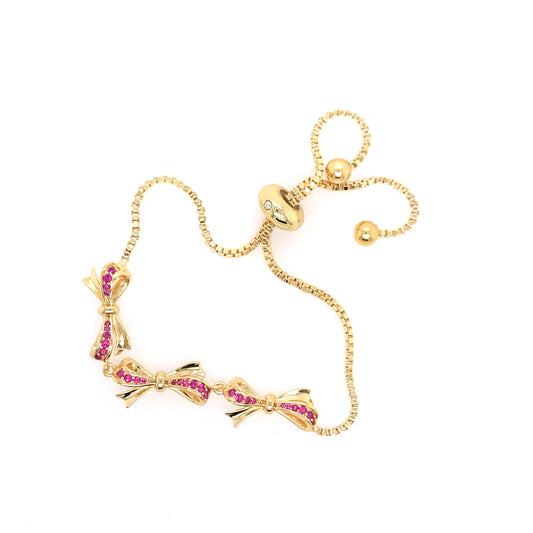 Small Bow Bracelet - HK Jewels