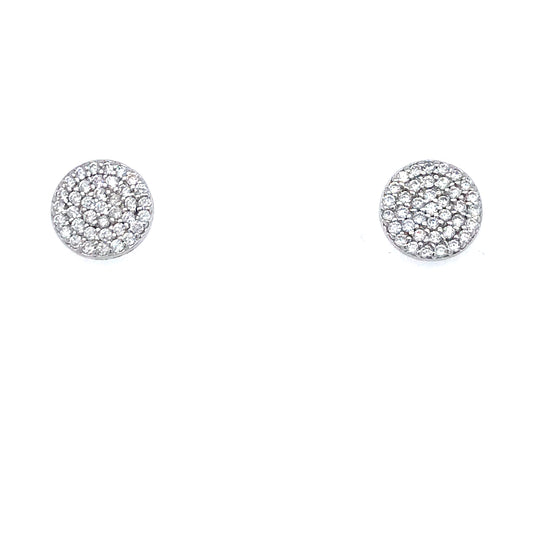 Sterling Silver Stud Earrings - HK Jewels