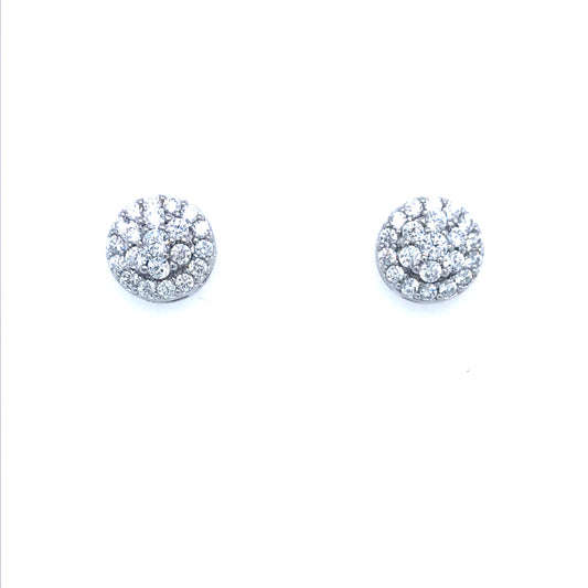 Sterling Silver Stud Earrings - HK Jewels