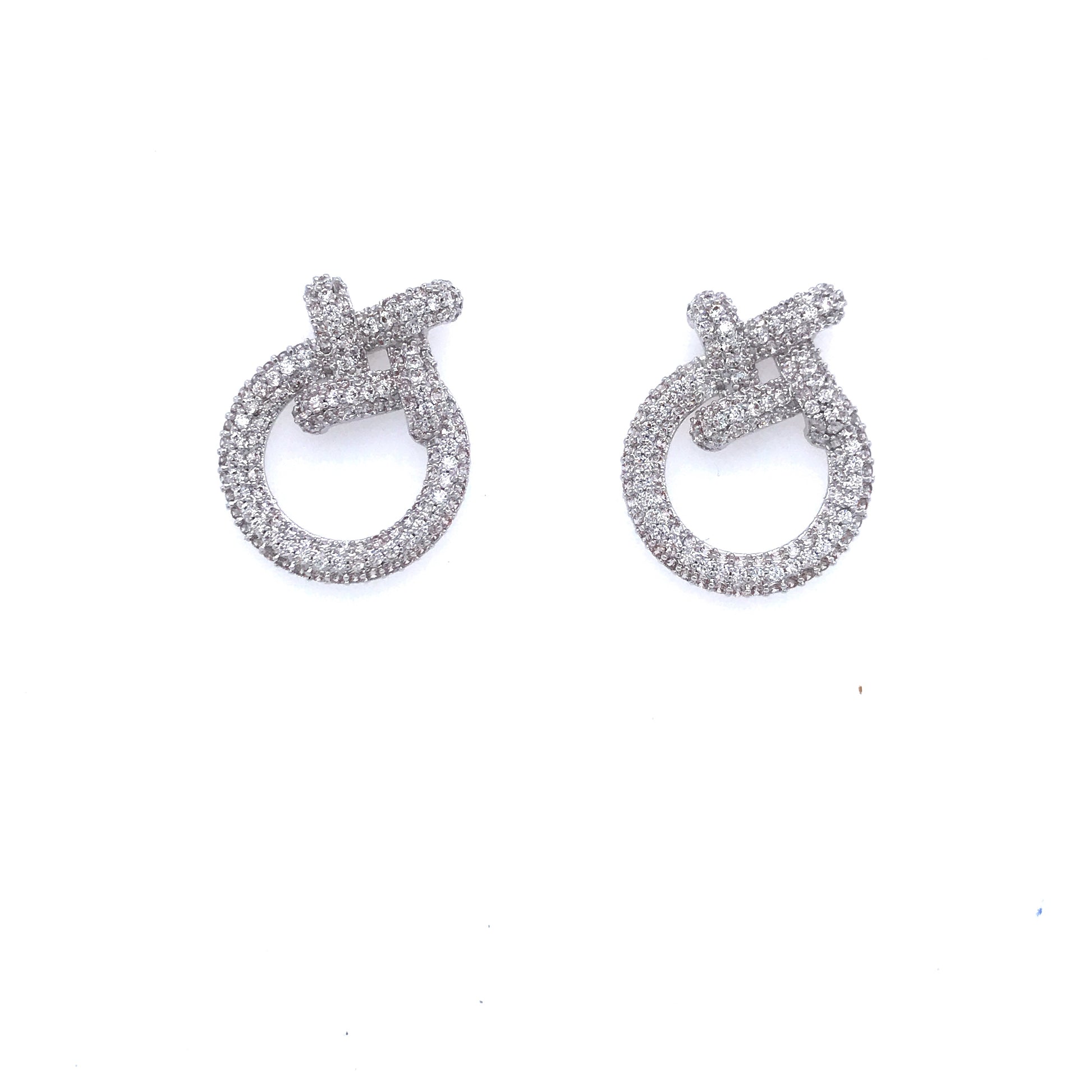 Surgical Steel Twisted Stud Earrings - HK Jewels