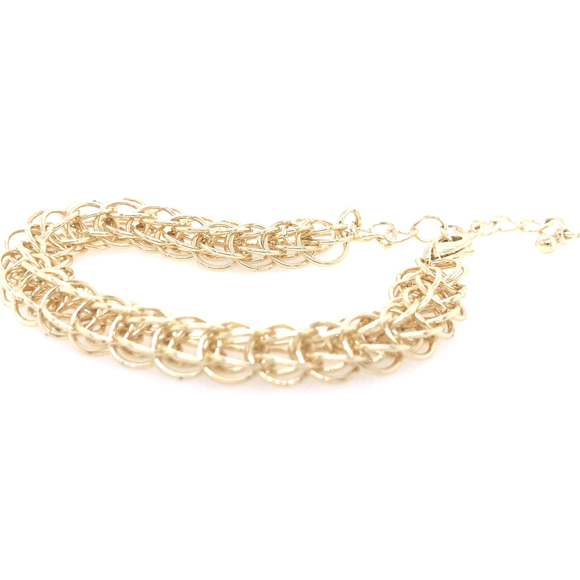 Goldplated Multiple Link Bracelet - HK Jewels