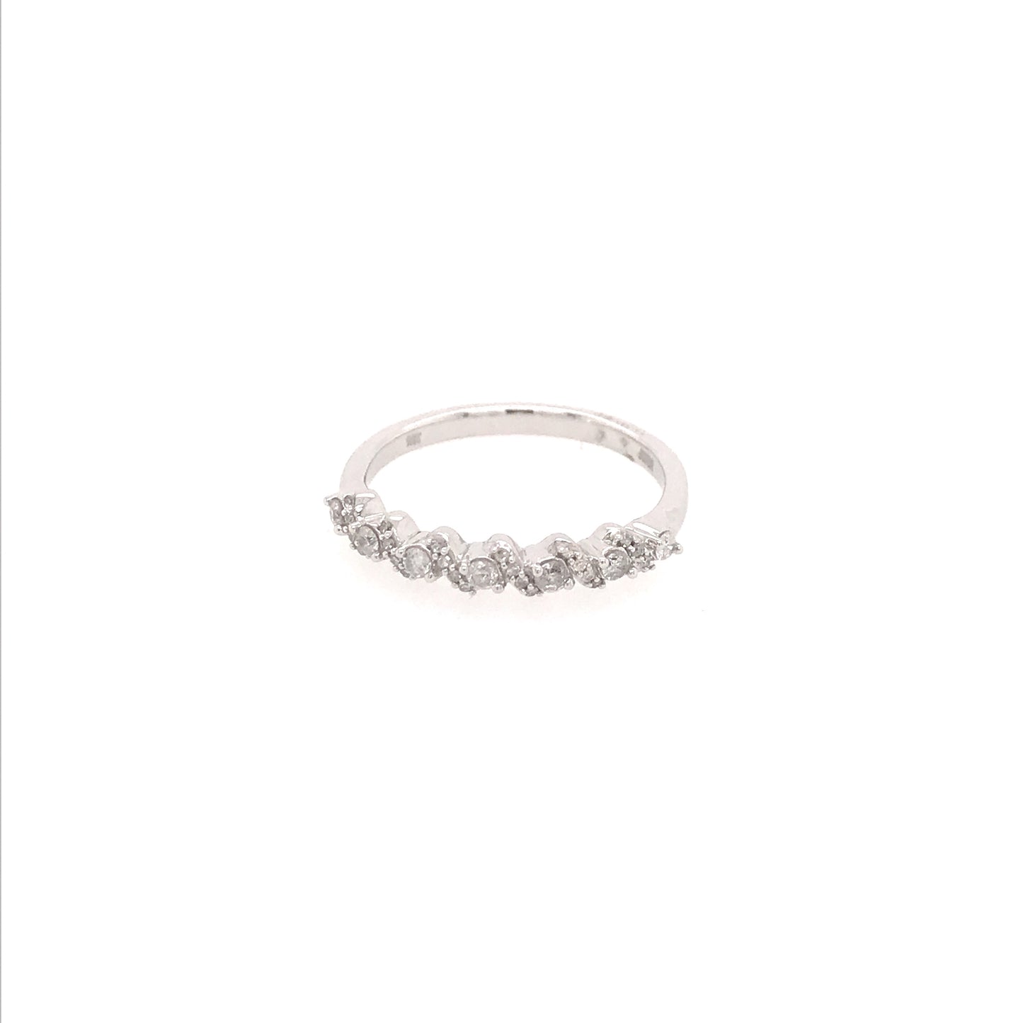 10k Ring With Diamond Stones - HK Jewels