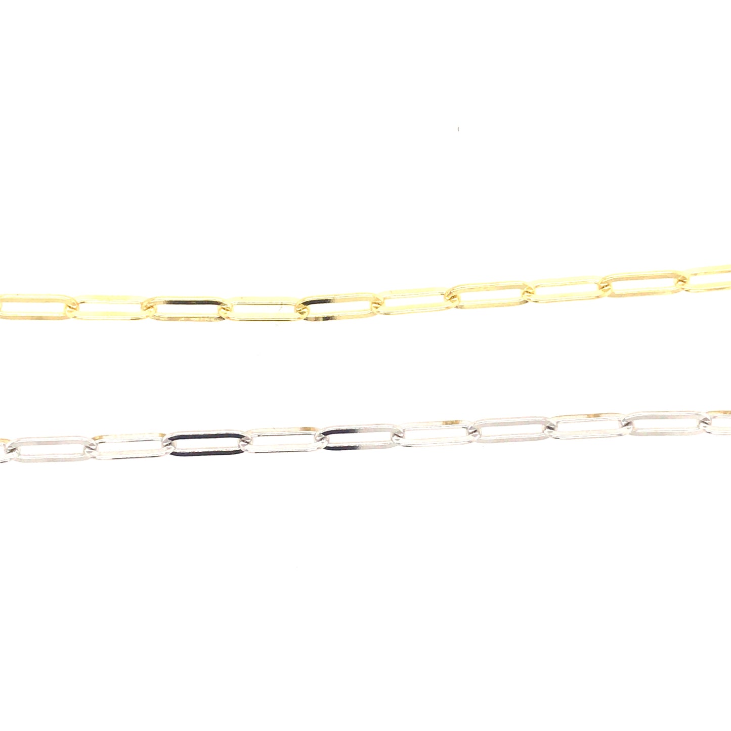 Sterling Silver Small Paperclip Bracelet - HK Jewels