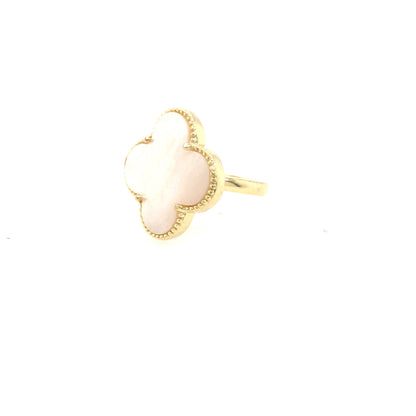 Sterling Silver Clover Ring - HK Jewels