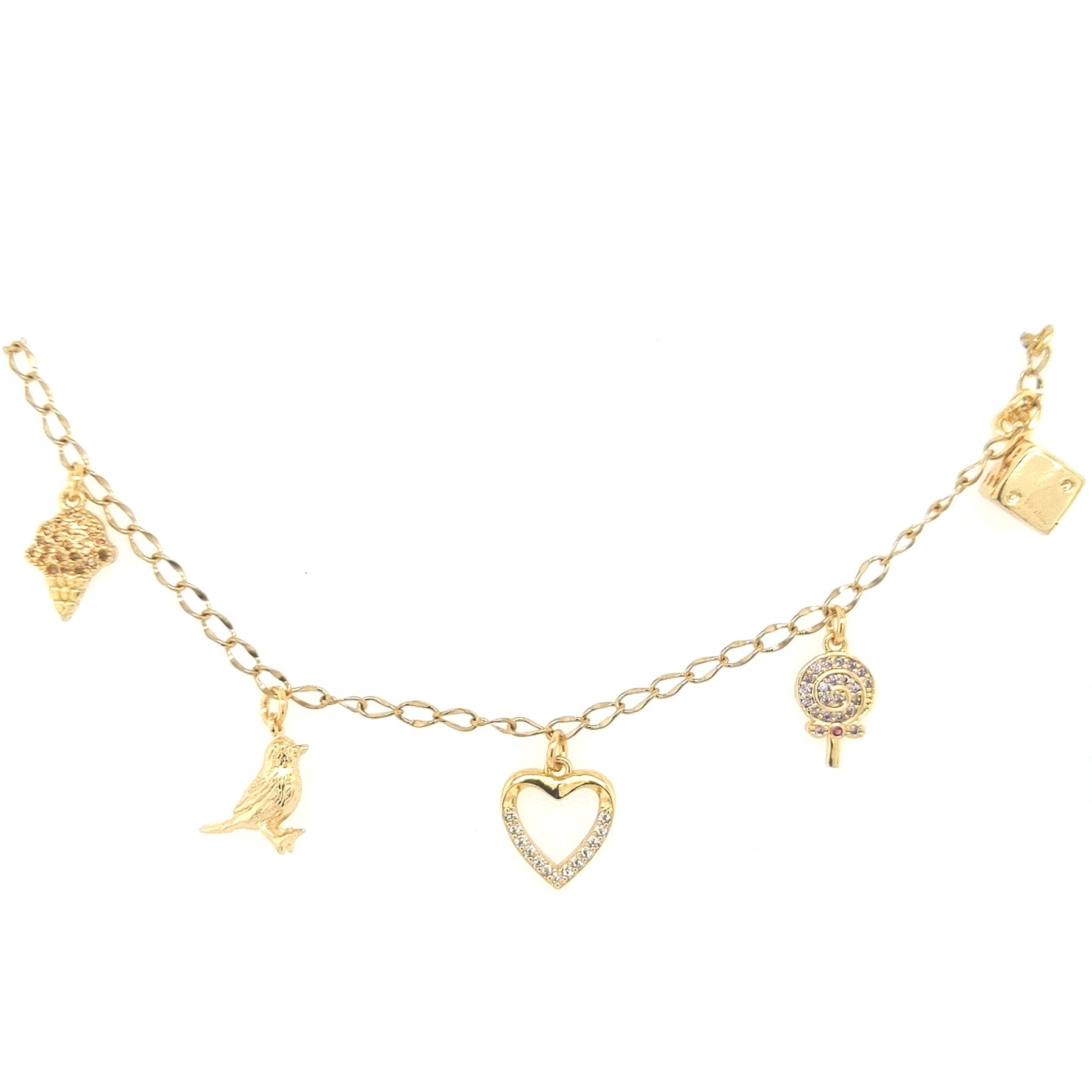 Assorted Charm Bracelet - HK Jewels