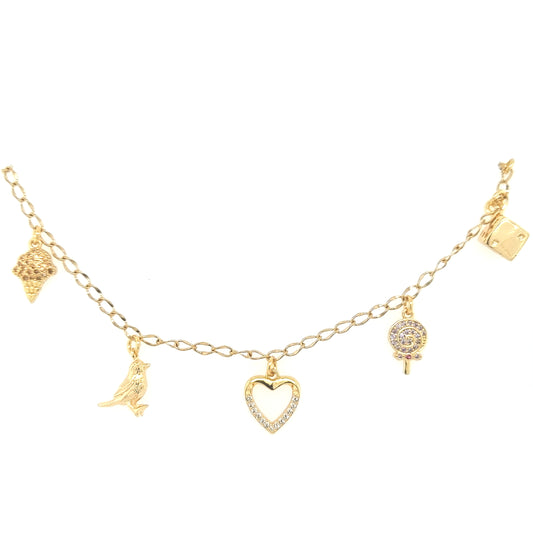 Assorted Charm Bracelet - HK Jewels