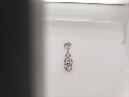 Sterling Silver Design Earrings - HK Jewels