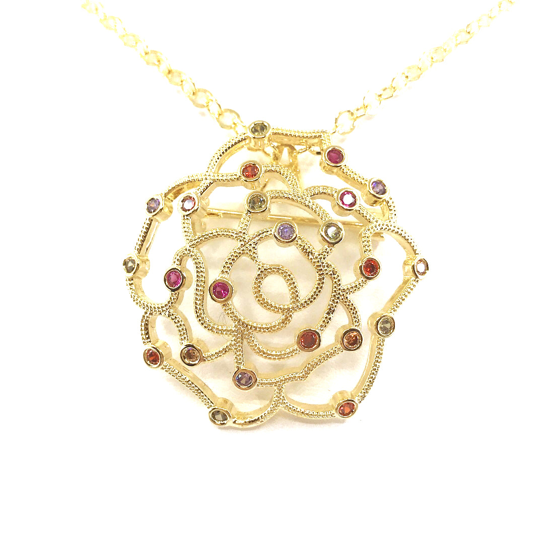 Flower Pendant - HK Jewels