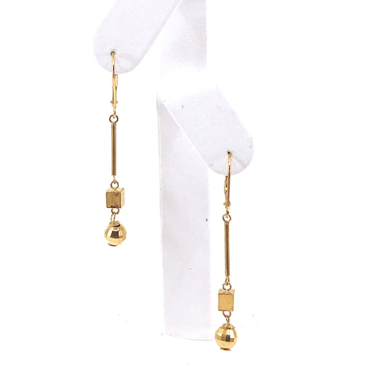 14K Gold Earrings - HK Jewels