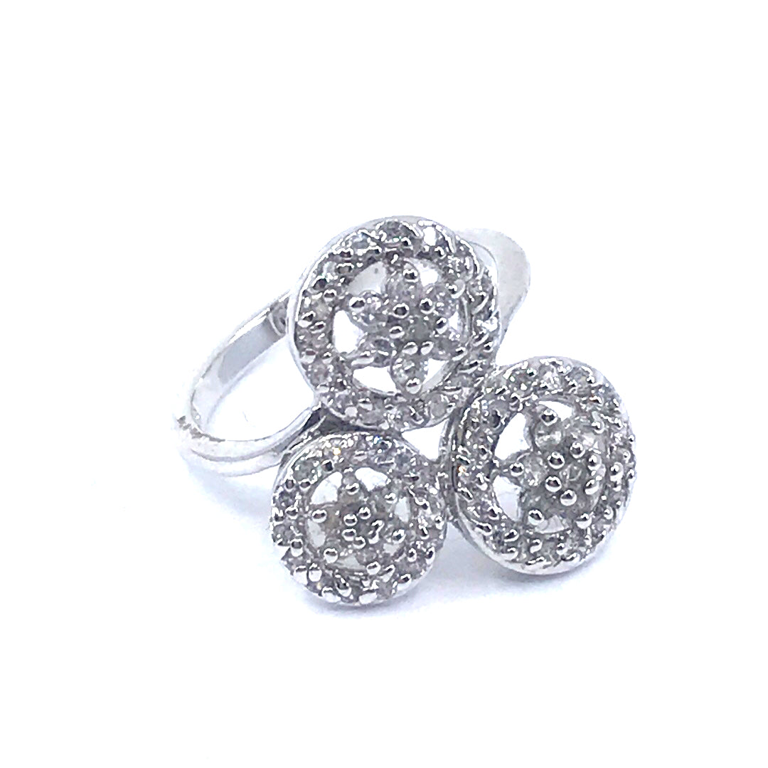 Sterling Silver Circle Ring - HK Jewels