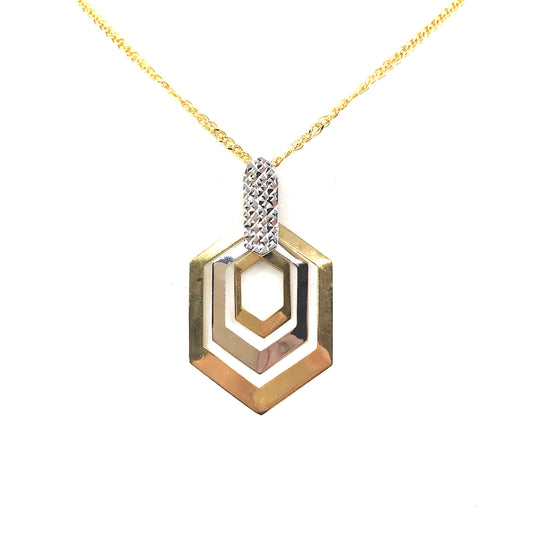 14K Gold Pendant - HK Jewels