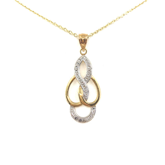 14K Gold Pendant - HK Jewels