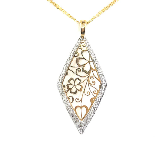 14K Gold Pendant - HK Jewels