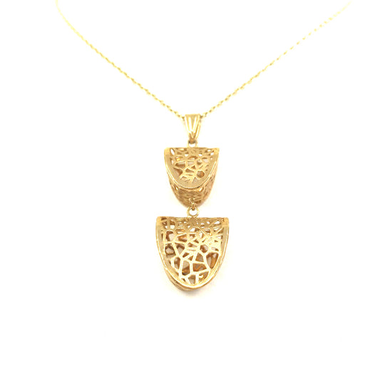 14K Gold Pendant - HK Jewels