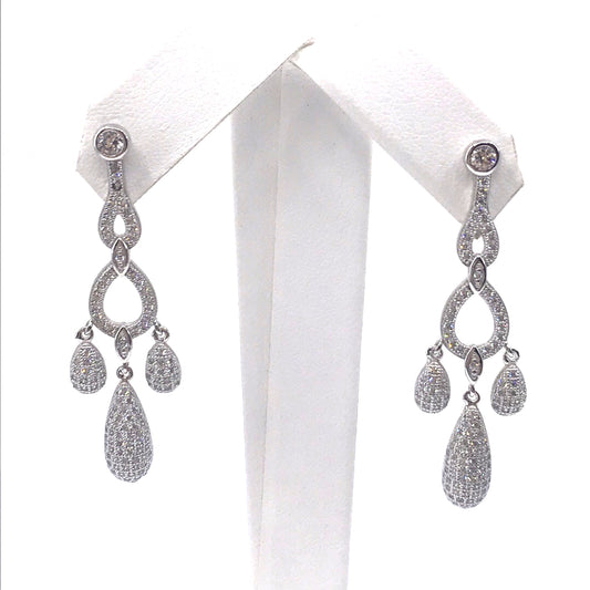 Sterling Silver Earrings - HK Jewels