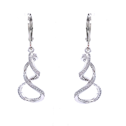 Surgical Steel Twisted Earrings - HK Jewels