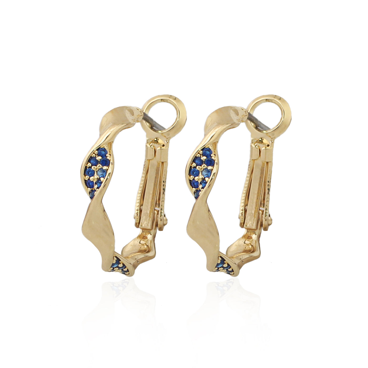 Twist Huggie Earring - HK Jewels