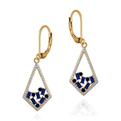 Necktie Shape Earring - HK Jewels