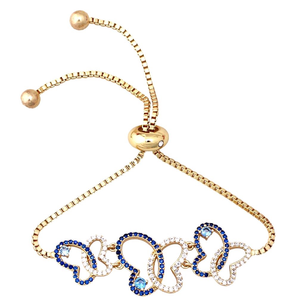 Blue Butterfly Bracelet - HK Jewels