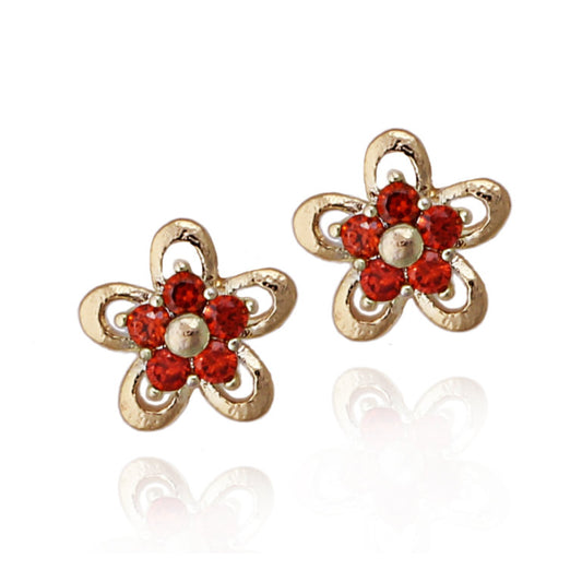 Surgical Steel Flower Studs - HK Jewels