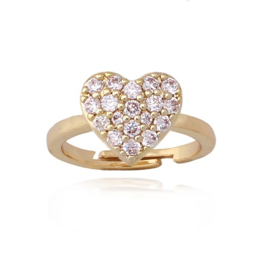 Baby CZ Heart Ring - HK Jewels