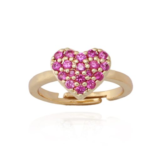 Baby CZ Heart Ring - HK Jewels