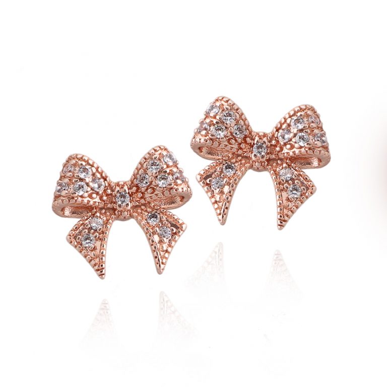 Surgical Steel Bow Studs - HK Jewels