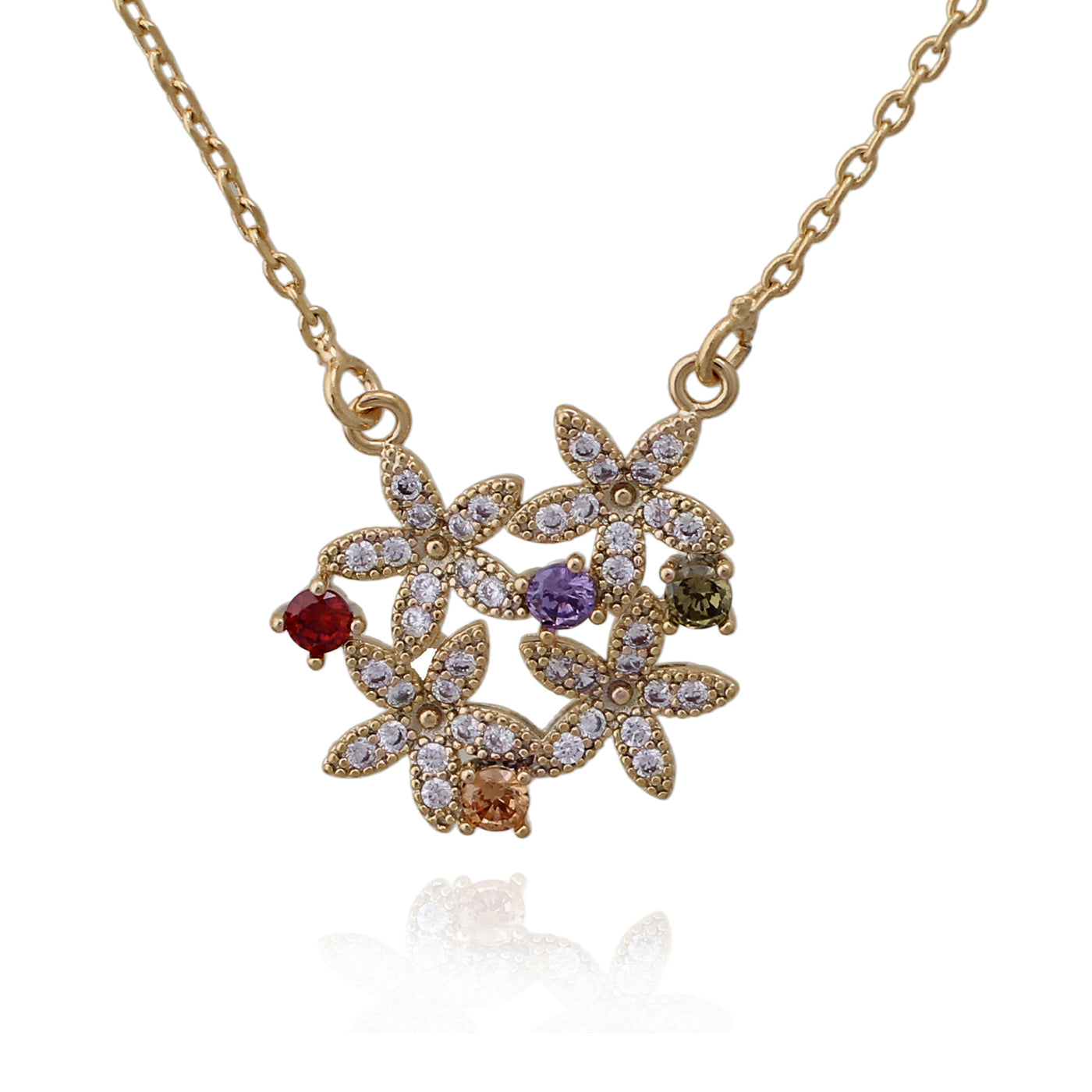 Flowers Necklace - HK Jewels