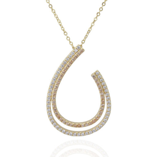 Open Teardrop Pendant - HK Jewels