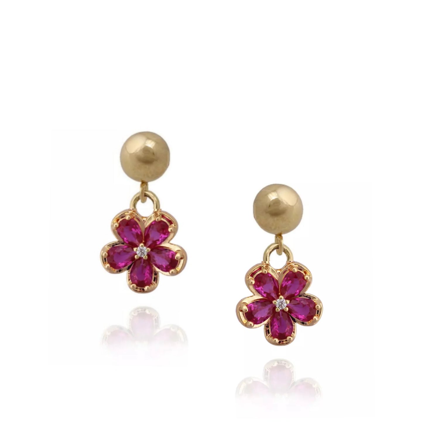 Mini Flower Surgical Steel Earring - HK Jewels