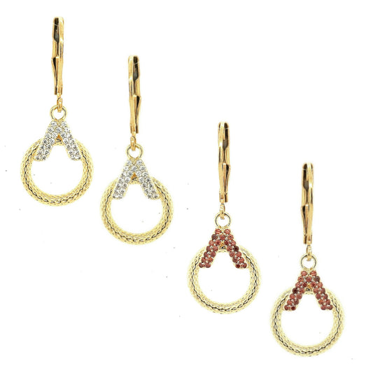 Sparkly Clamped Ring Earring - HK Jewels
