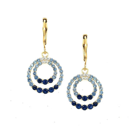 Ombre Circle Earring - HK Jewels