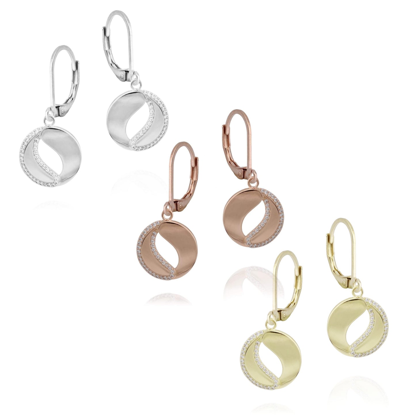 Split Circle Earring - HK Jewels