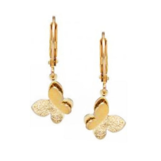 Surgical Steel Small Tilted Bow Earring - HK Jewels