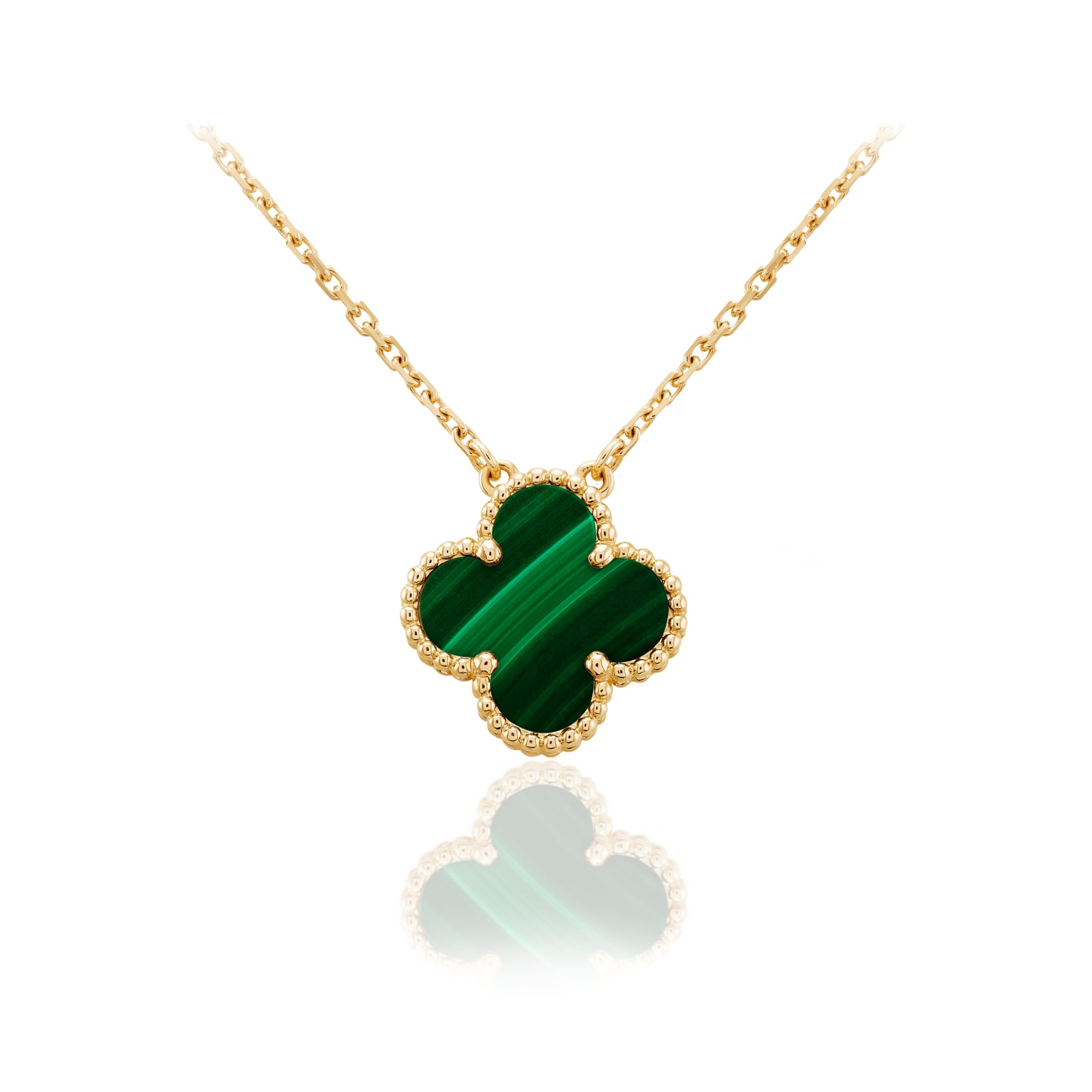 Sterling Silver Clover Necklace - HK Jewels