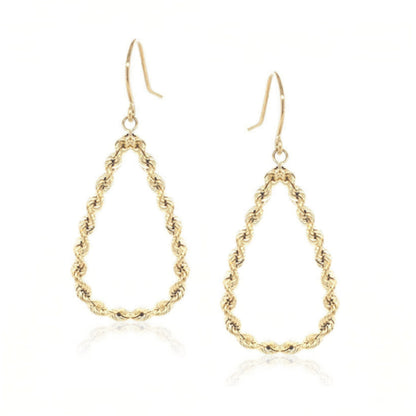 14K Teardrop Earrings - HK Jewels