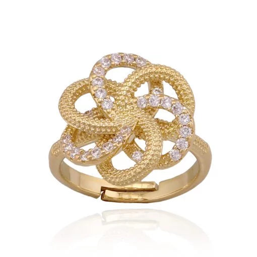 Spiral Flower Ring - HK Jewels