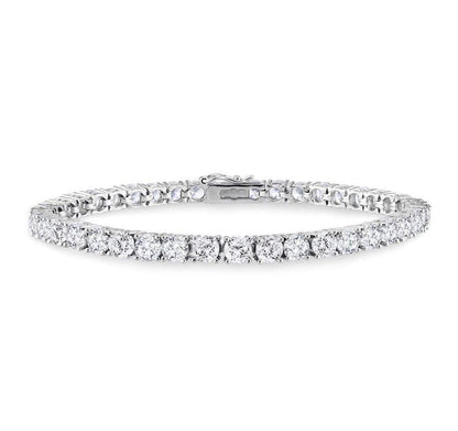 Sterling Silver Tennis Bracelet - HK Jewels