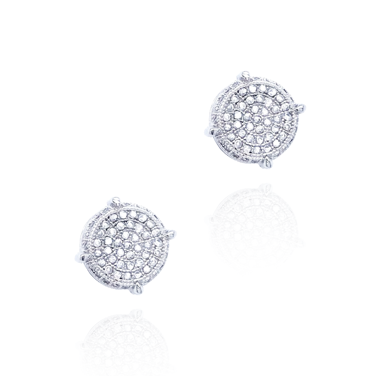 Sterling Silver Stud Earrings - HK Jewels