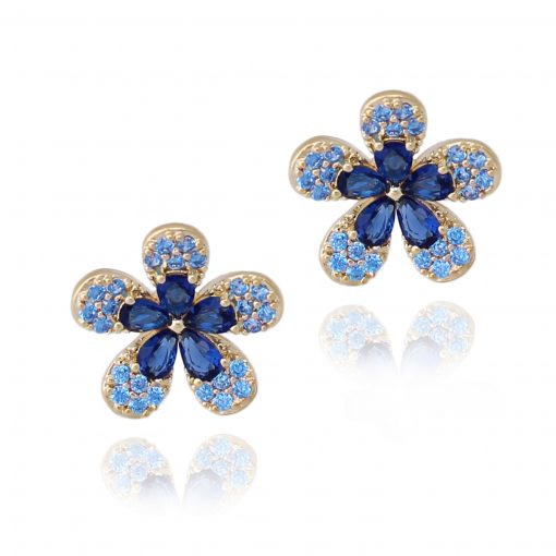 Surgical Steel Flower Stud Earrings - HK Jewels