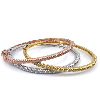 Sterling Silver Bangles - HK Jewels