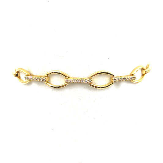 Oval Link Bracelet - HK Jewels