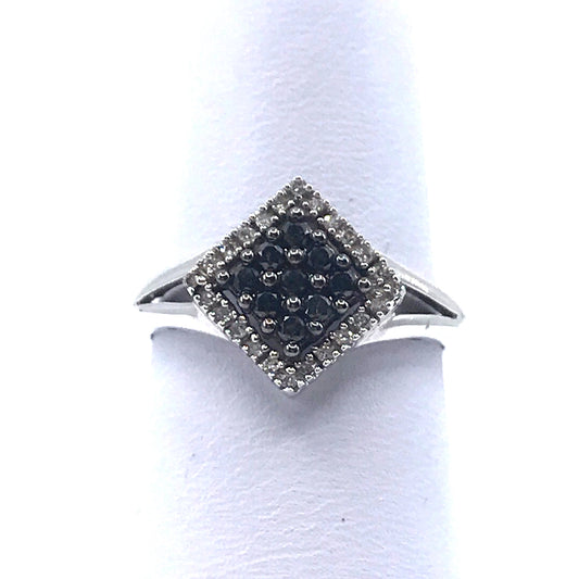 14K White Gold Ring - HK Jewels